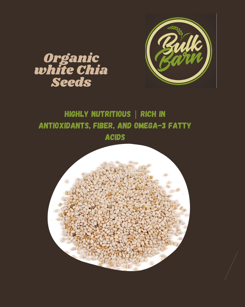 Organic White Chia Seeds